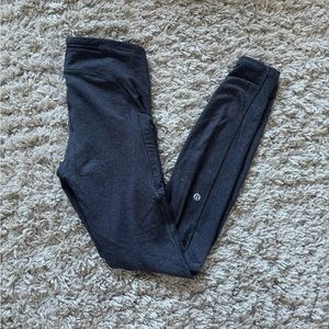 wonder under charcoal lululemon leggings
